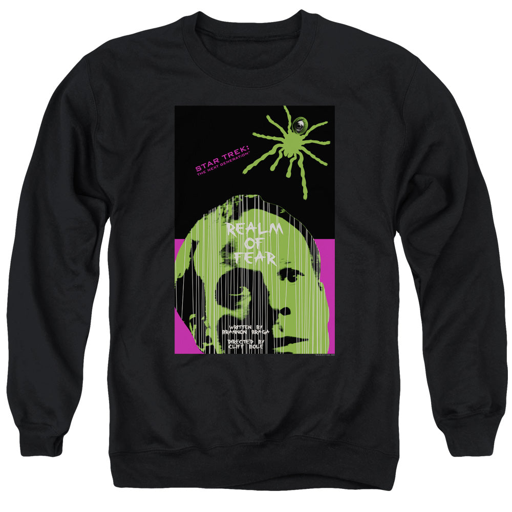 STAR TREK/TNG SEASON 6 EPISODE 2 - ADULT CREWNECK SWEATSHIRT - BLACK