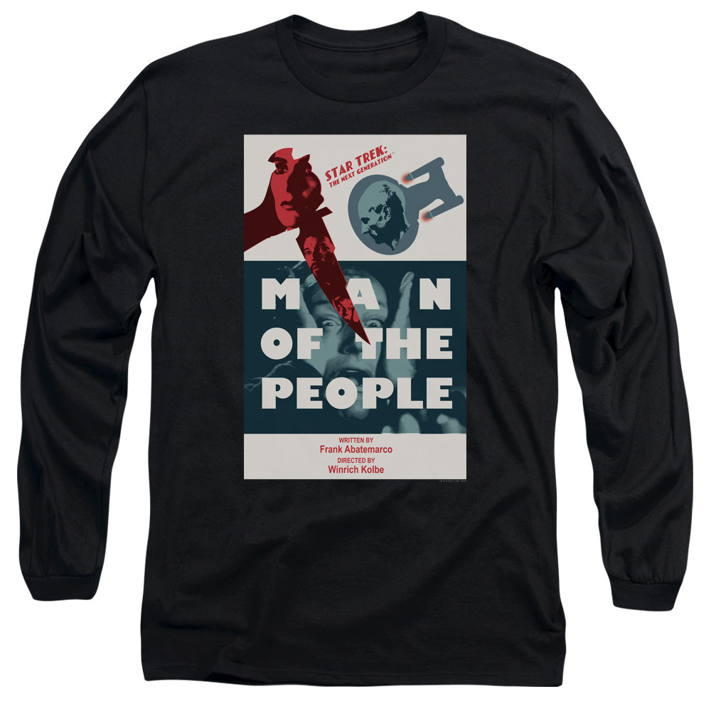 STAR TREK/TNG SEASON 6 EPISODE 3 - L/S ADULT 18/1 - BLACK