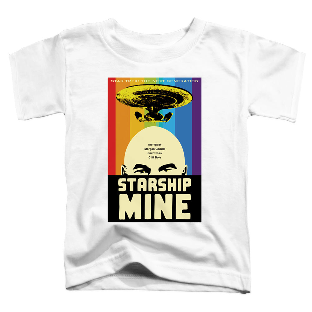STAR TREK/TNG SEASON 6 EPISODE 18 - S/S TODDLER TEE - WHITE