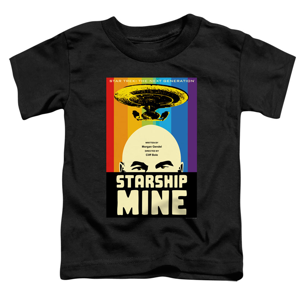 STAR TREK/TNG SEASON 6 EPISODE 18 - S/S TODDLER TEE - BLACK