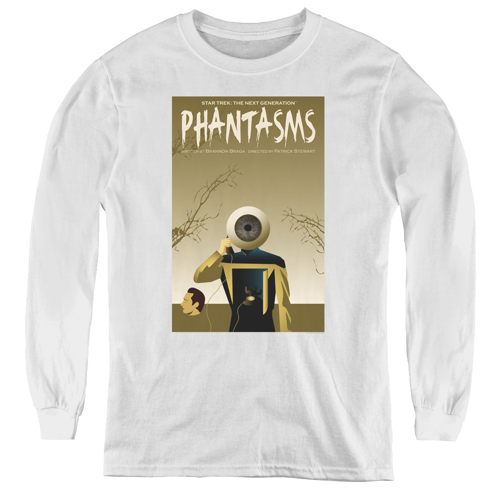 STAR TREK/TNG SEASON 7 EPISODE 6 - YOUTH LONG SLEEVE TEE - BLACK