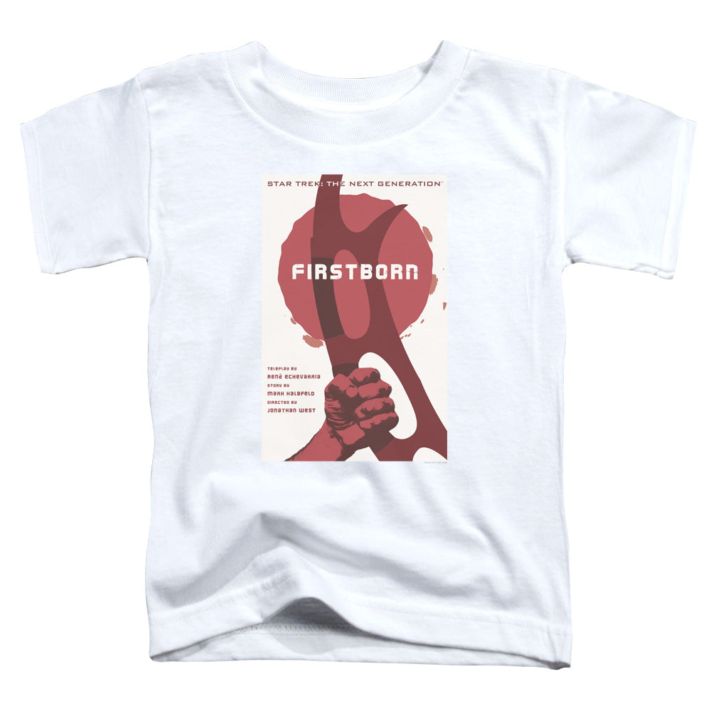 STAR TREK/TNG SEASON 7 EPISODE 21 - S/S TODDLER TEE - WHITE