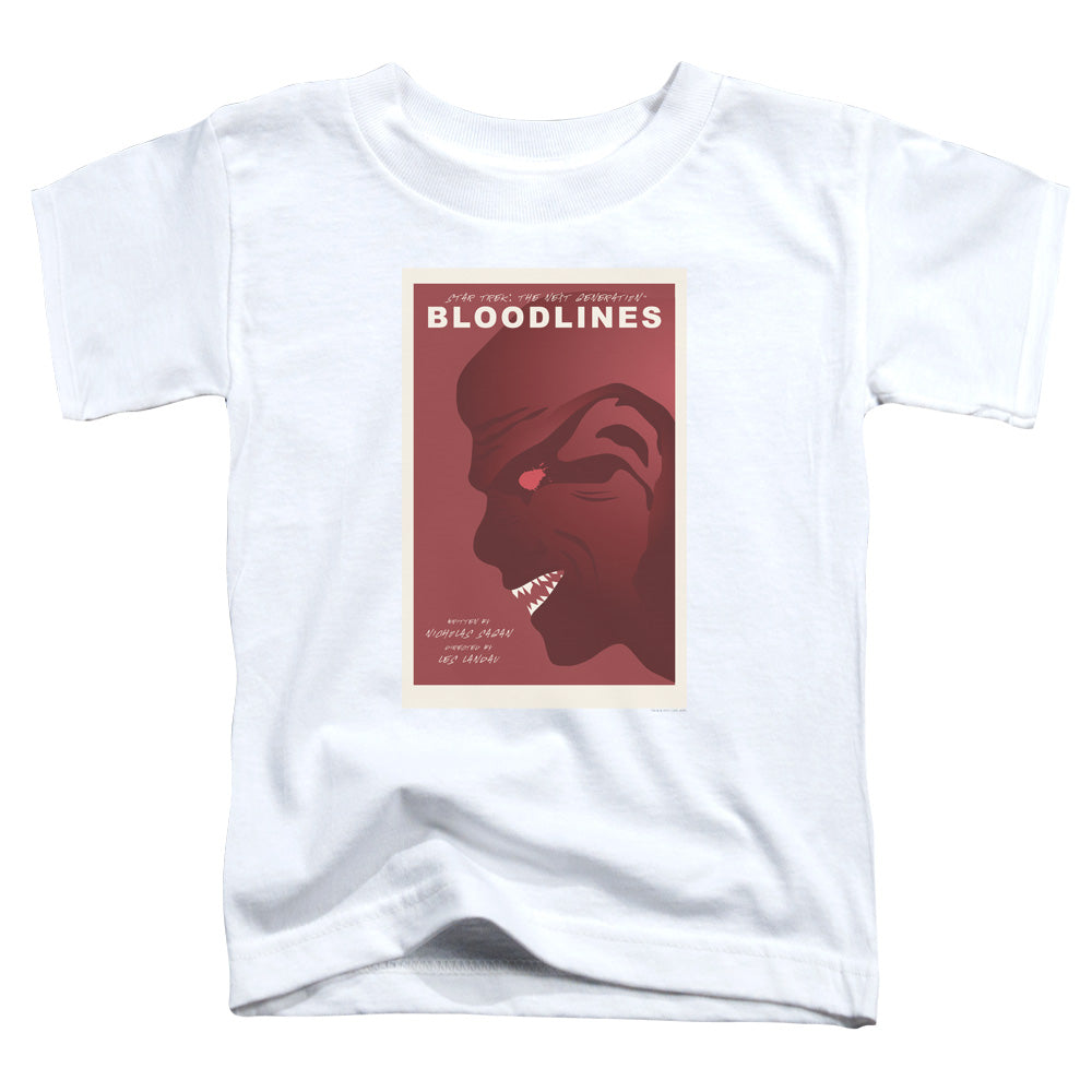 STAR TREK/TNG SEASON 7 EPISODE 22 - S/S TODDLER TEE - WHITE