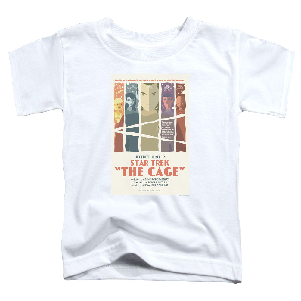 STAR TREK/TOS EPISODE 80 - S/S TODDLER TEE - WHITE