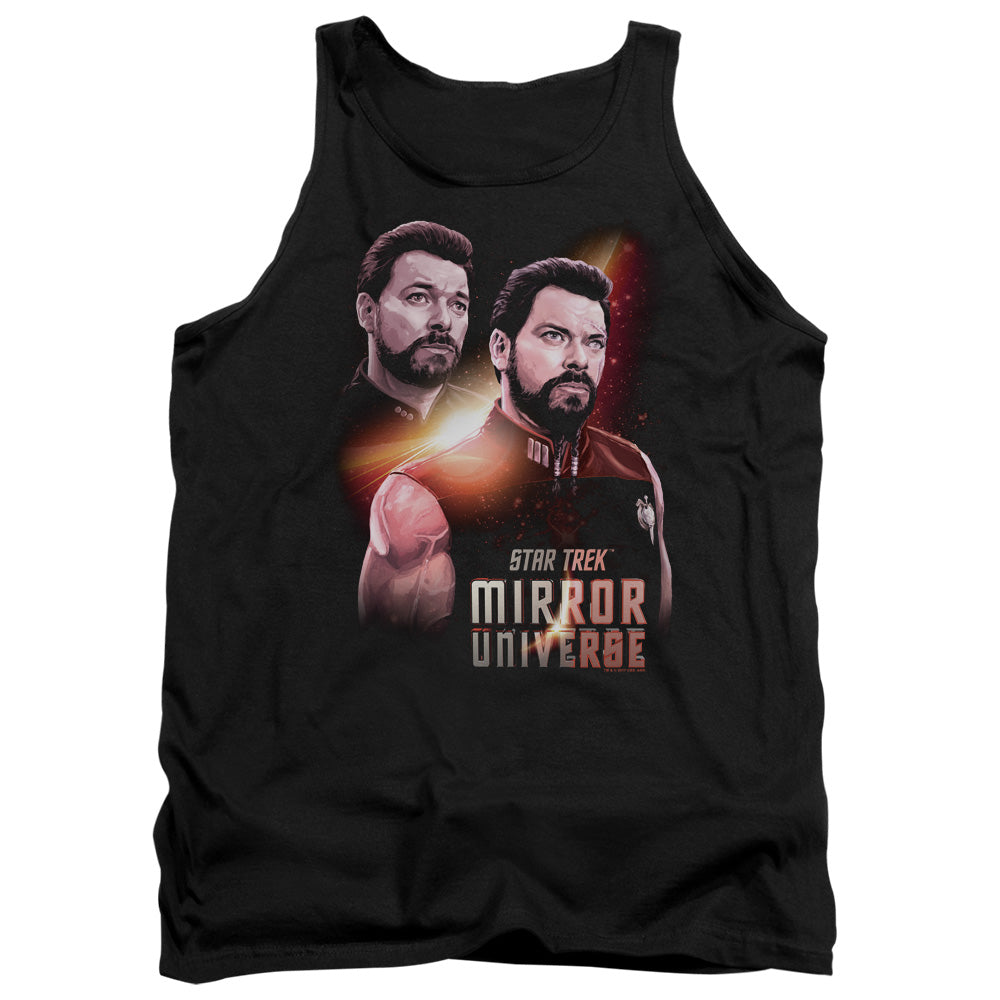 STAR TREK/MIRROR RIKER - ADULT TANK - BLACK