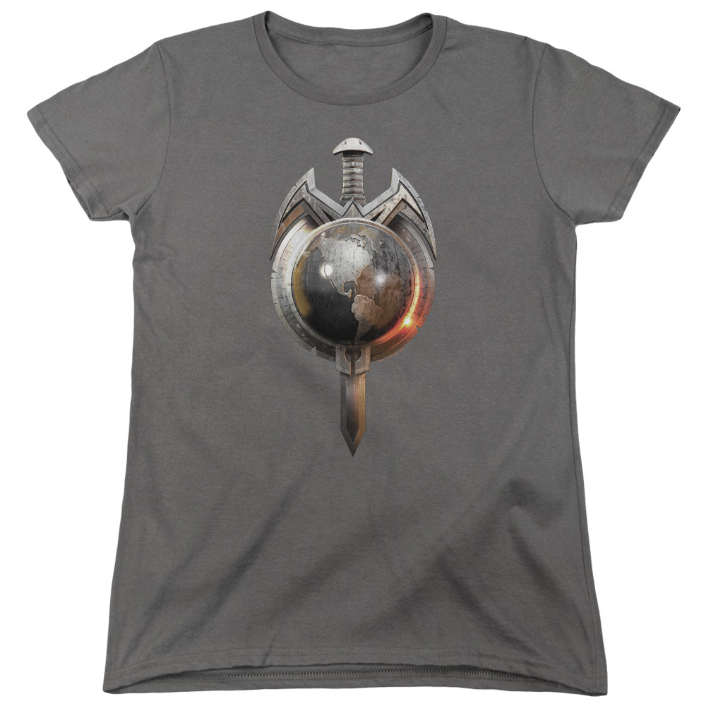 STAR TREK/TERRAN EMPIRE - S/S WOMENS TEE - CHARCOAL