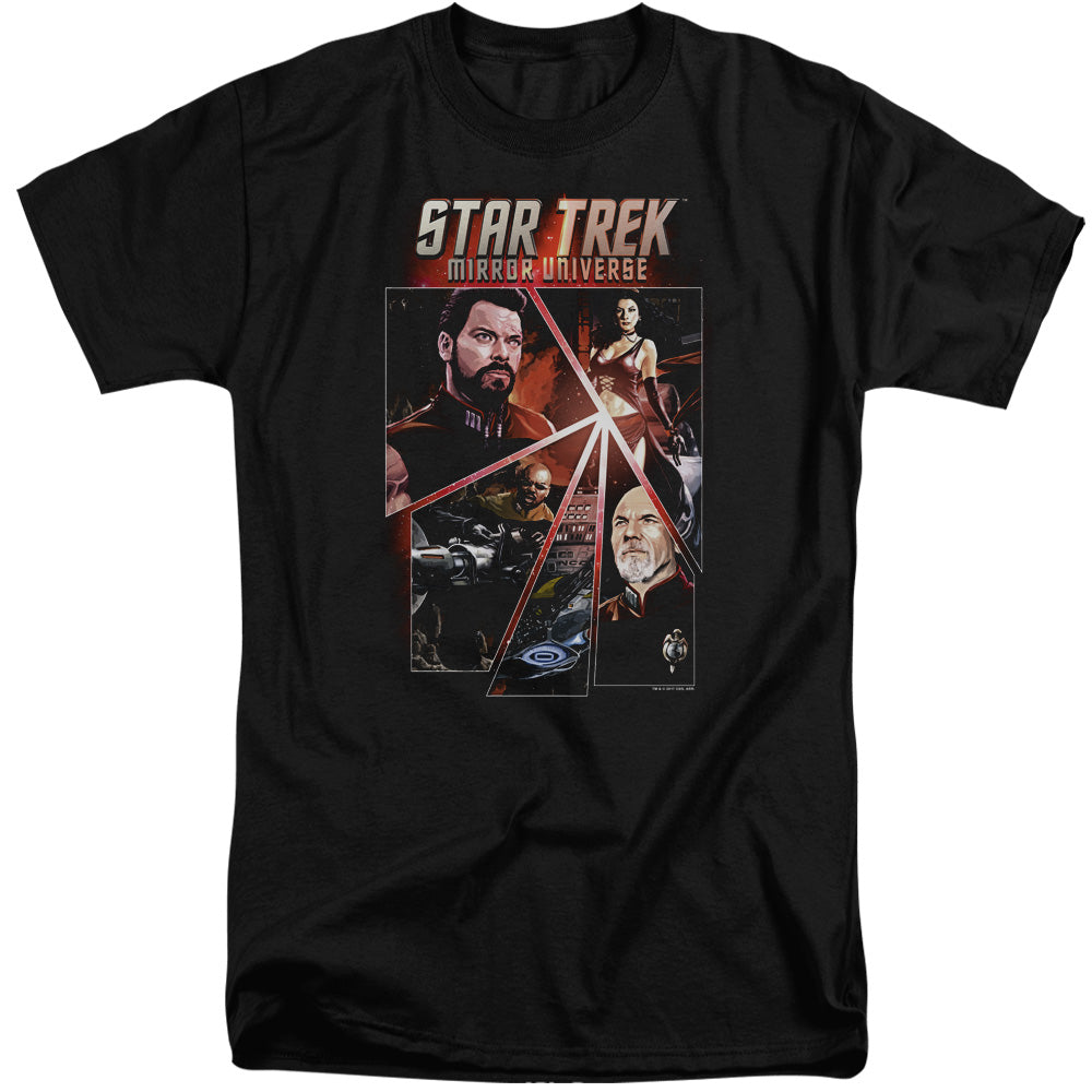STAR TREK/PANELS - S/S ADULT TALL 18/1 - BLACK