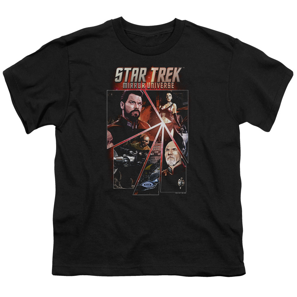 STAR TREK/PANELS - S/S YOUTH 18/1 - BLACK