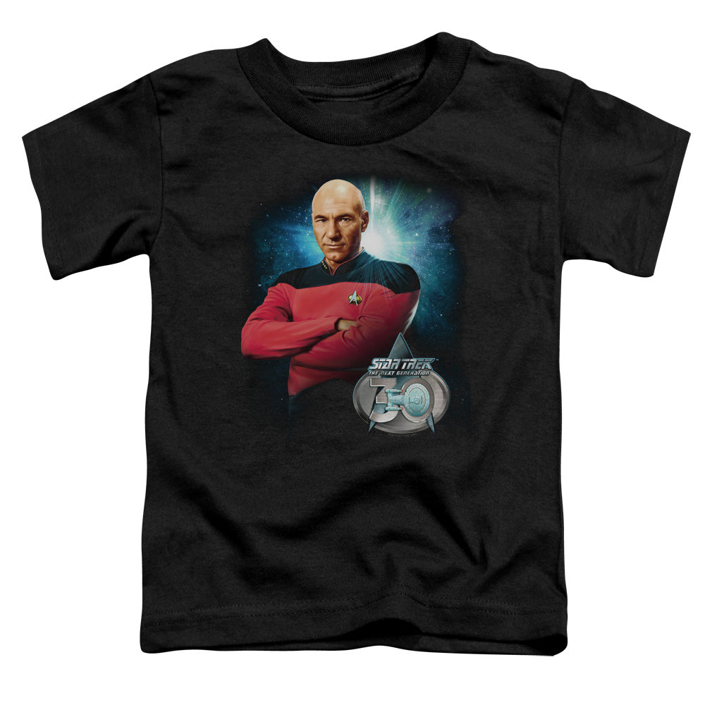 STAR TREK/PICARD 30 - S/S TODDLER TEE - BLACK