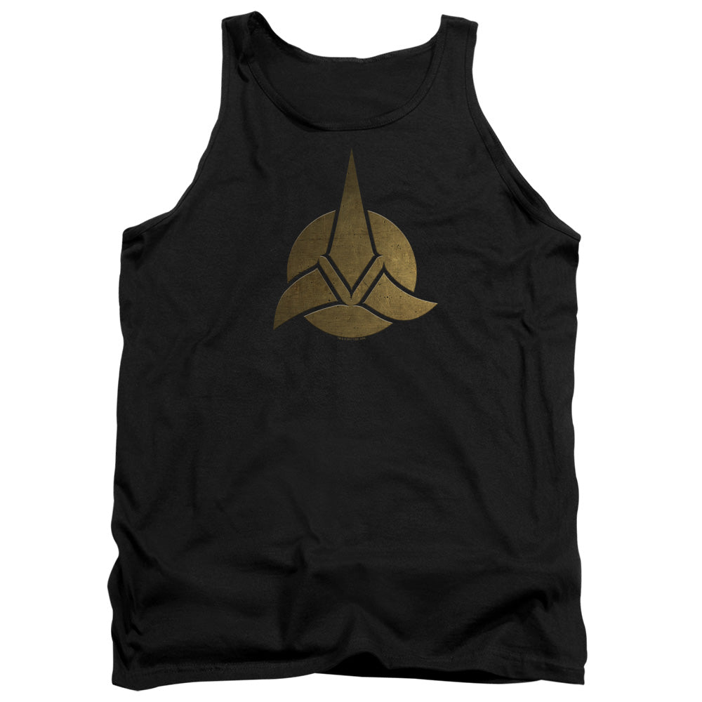 STAR TREK DISCOVERY/DISCOVERY TRIQUENTRA - ADULT TANK - BLACK