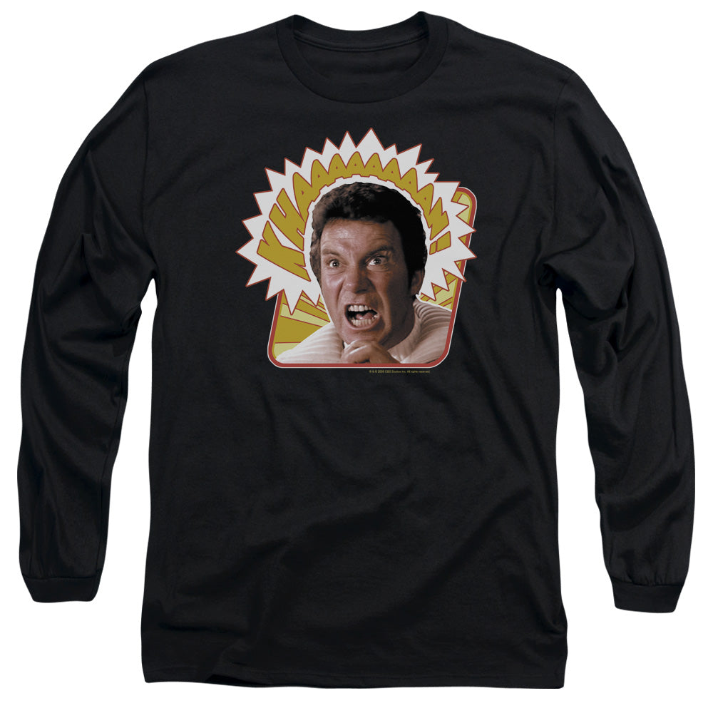 STAR TREK/KHAAAAAAN - L/S ADULT 18/1 - BLACK