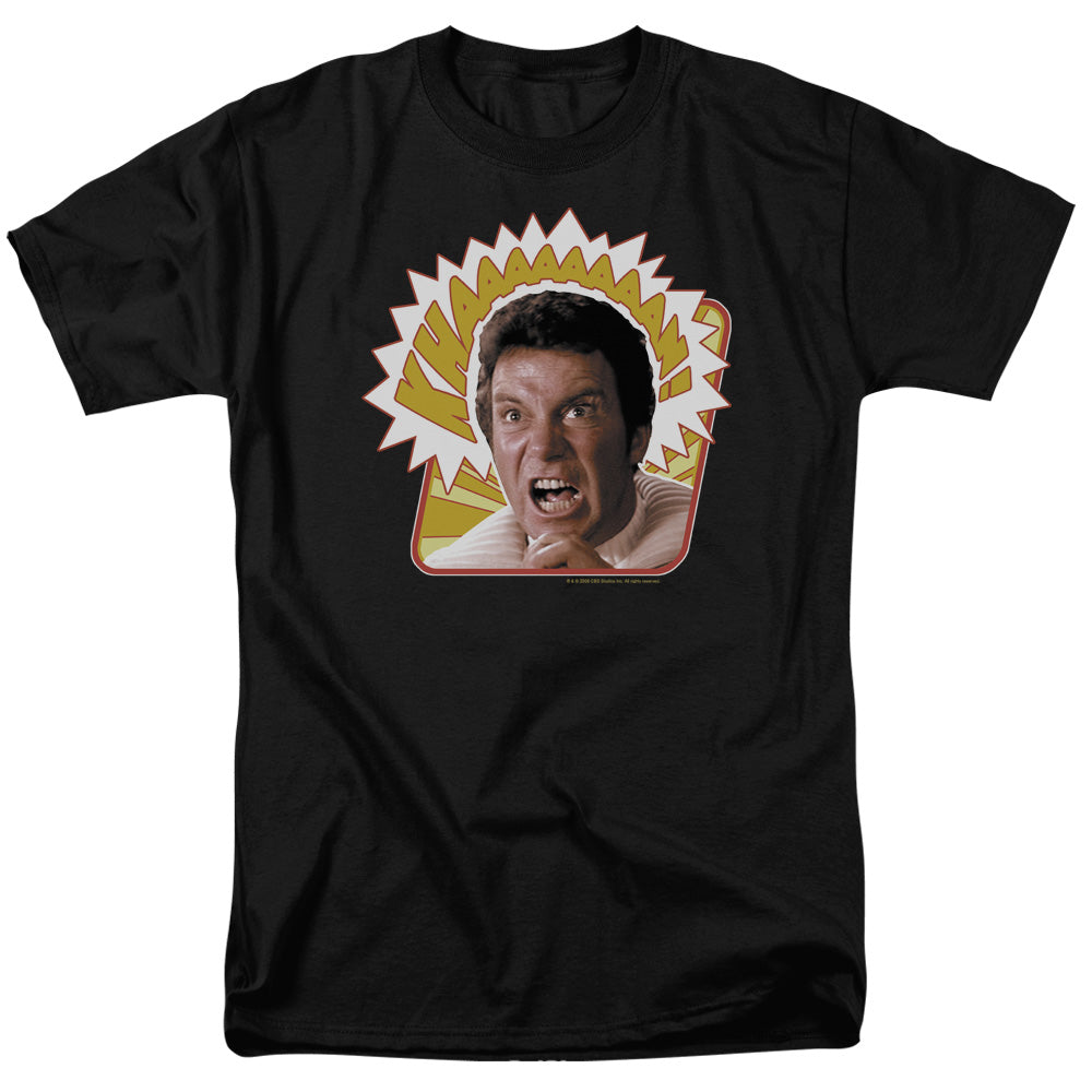 STAR TREK/KHAAAAAAN - S/S ADULT 18/1 - BLACK