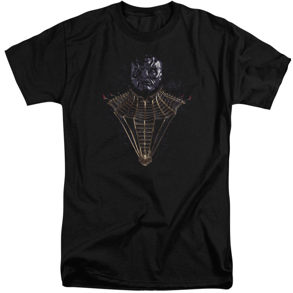 STAR TREK DISCOVERY/TKUVMA - S/S ADULT TALL 18/1 - BLACK