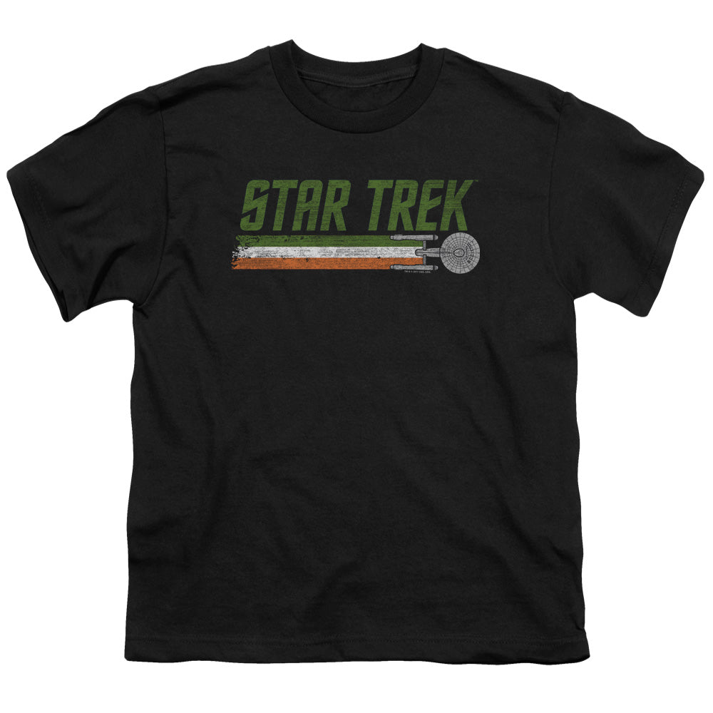 STAR TREK/IRISH ENTERPRISE - S/S YOUTH 18/1 - BLACK