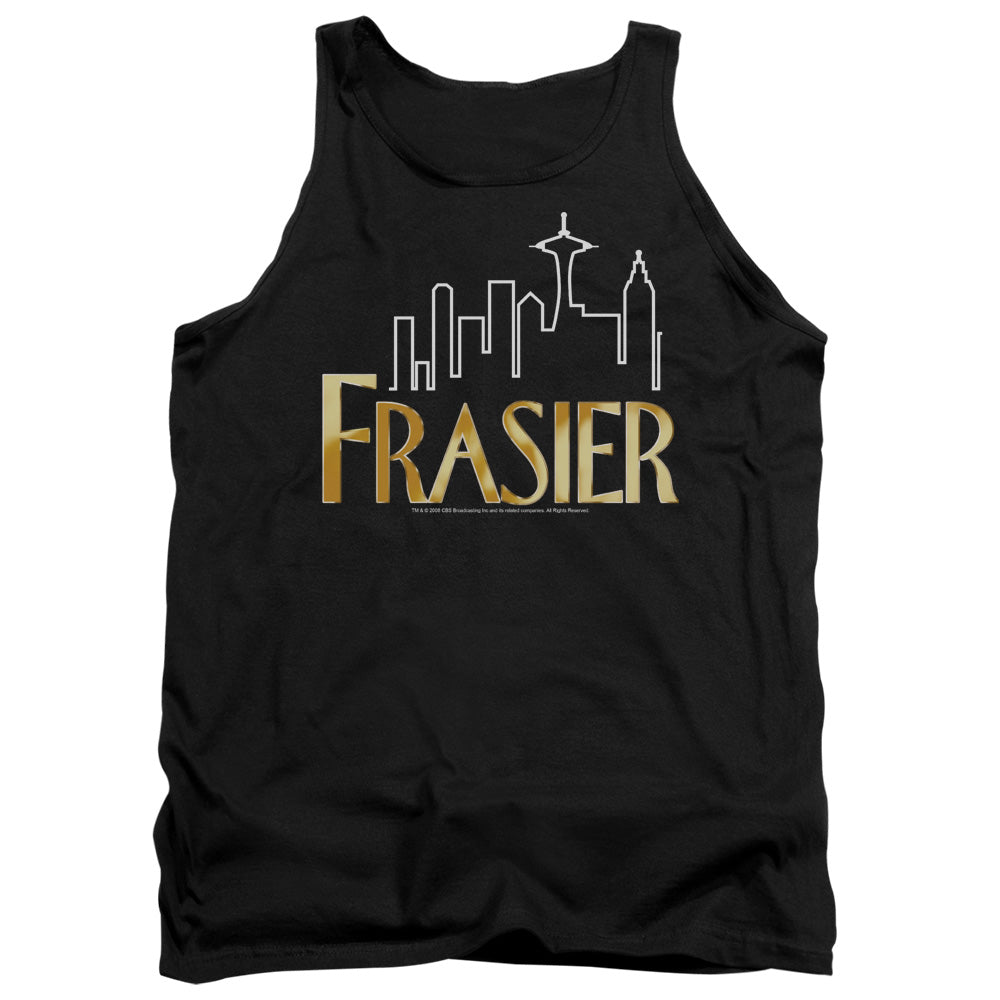 FRASIER/FRASIER LOGO - ADULT TANK - BLACK