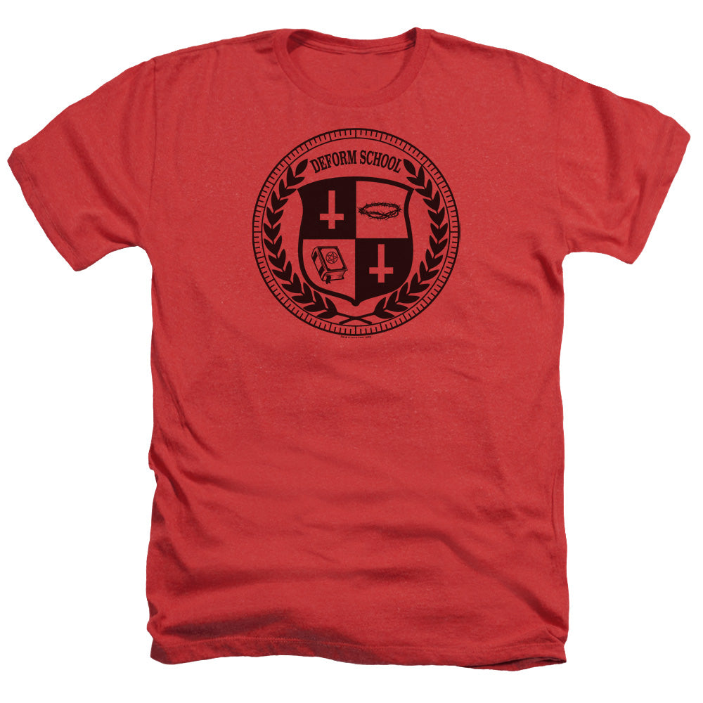 HELL FEST/DEFORM SCHOOL - ADULT HEATHER - RED