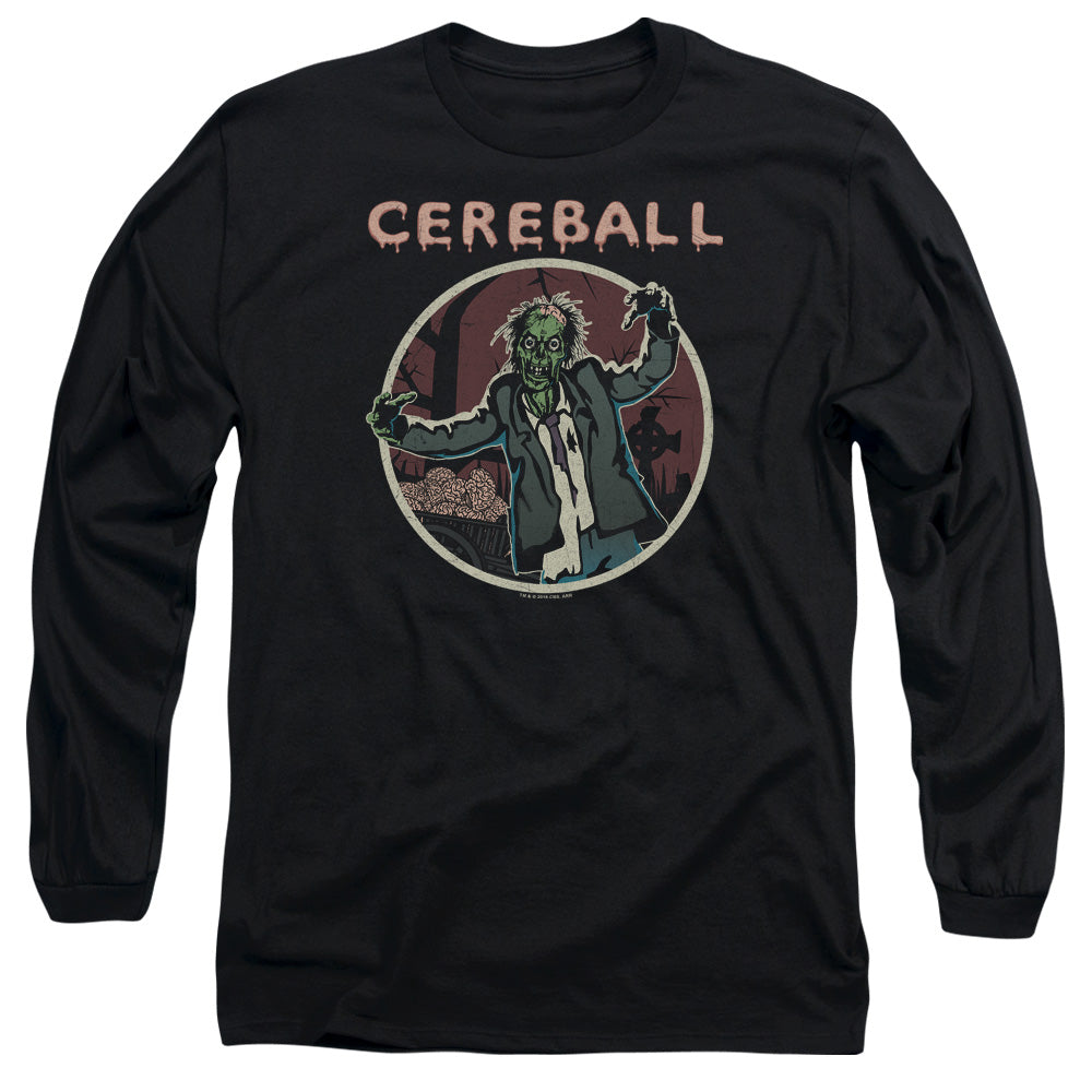 HELL FEST/CEREBALL - L/S ADULT 18/1 - BLACK