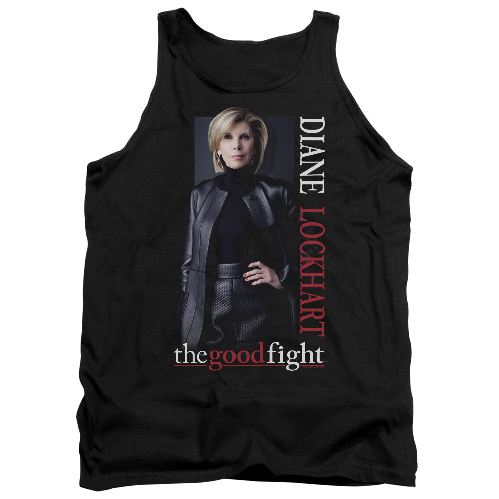 THE GOOD FIGHT/DIANE - ADULT TANK - BLACK