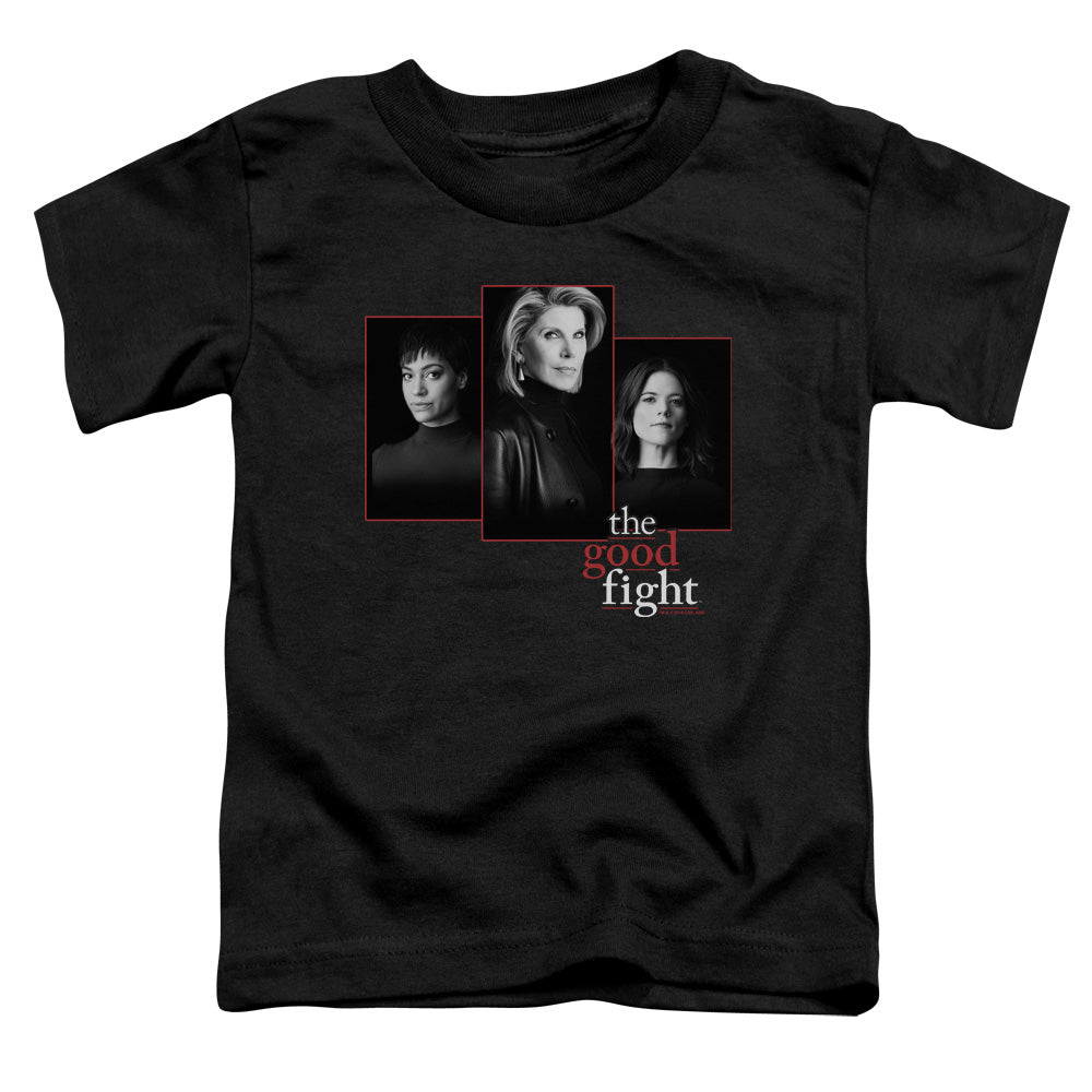 THE GOOD FIGHT/THE GOOD FIGHT CAST - S/S TODDLER TEE - BLACK