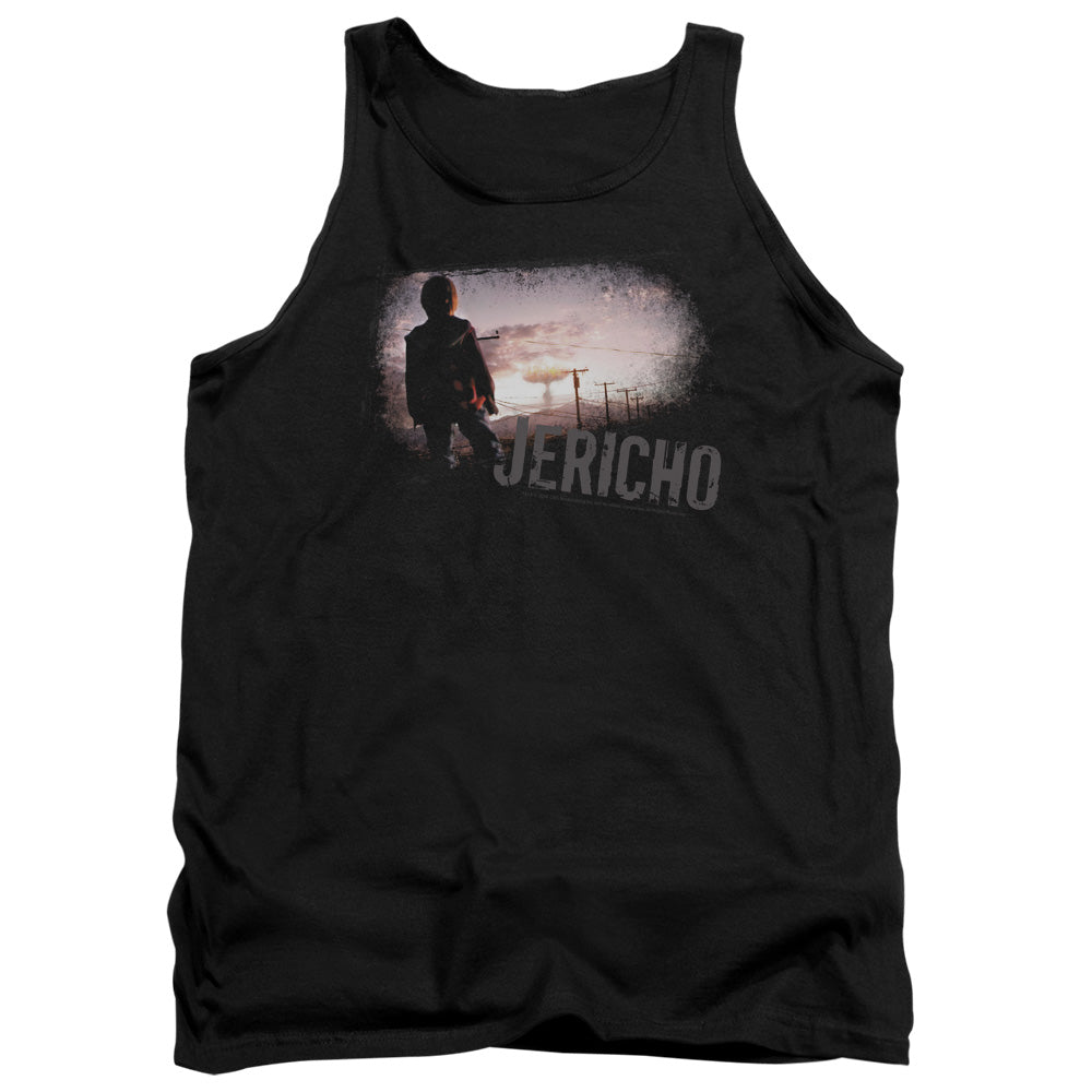JERICHO/MUSHROOM CLOUD - ADULT TANK - BLACK