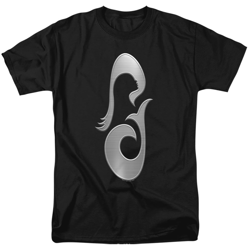 STAR TREK PICARD/LA SIRENA METAL ICON - S/S ADULT 18/1 - BLACK