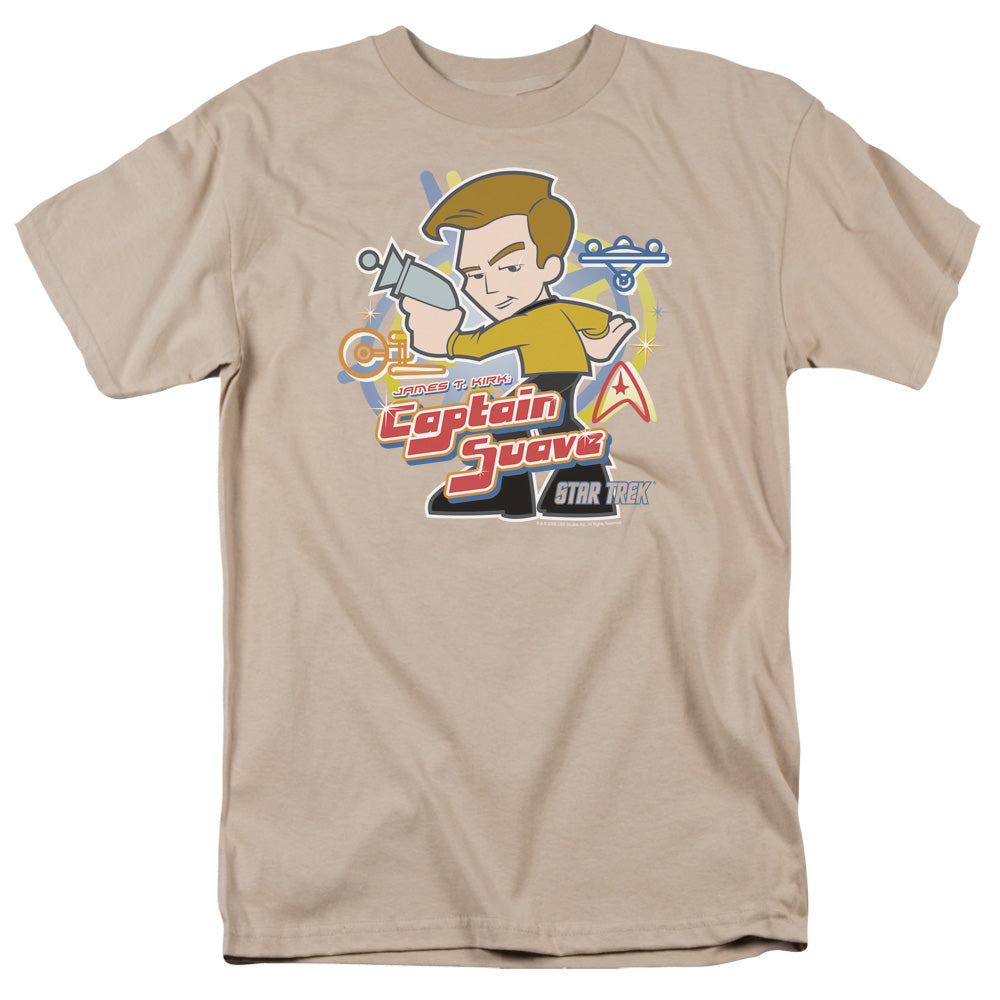 QUOGS/CAPTAIN SUAVE - S/S ADULT 18/1 - SAND