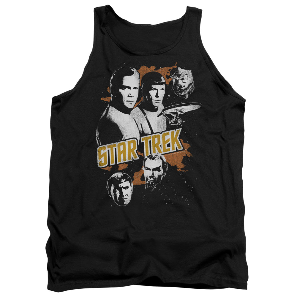 STAR TREK/GRAPHIC GOOD VS EVIL - ADULT TANK - BLACK