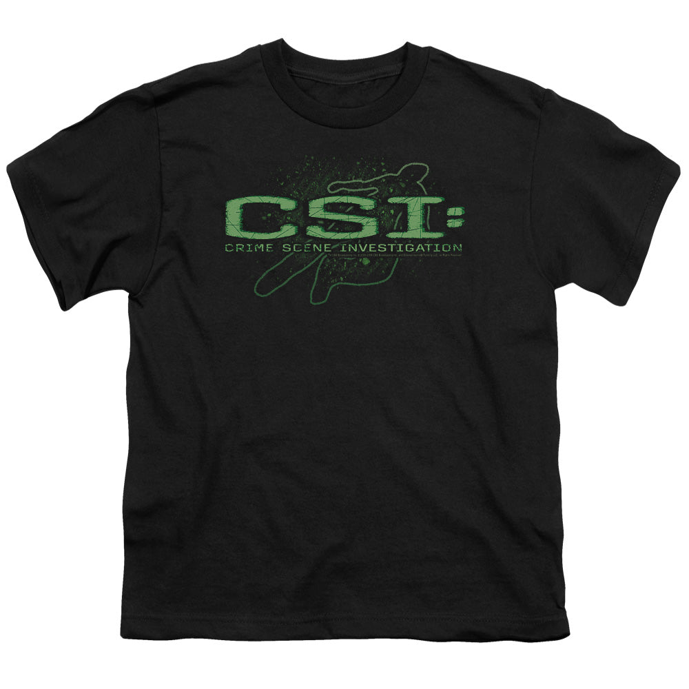 CSI/SKETCHY SHADOW - S/S YOUTH 18/1 - BLACK