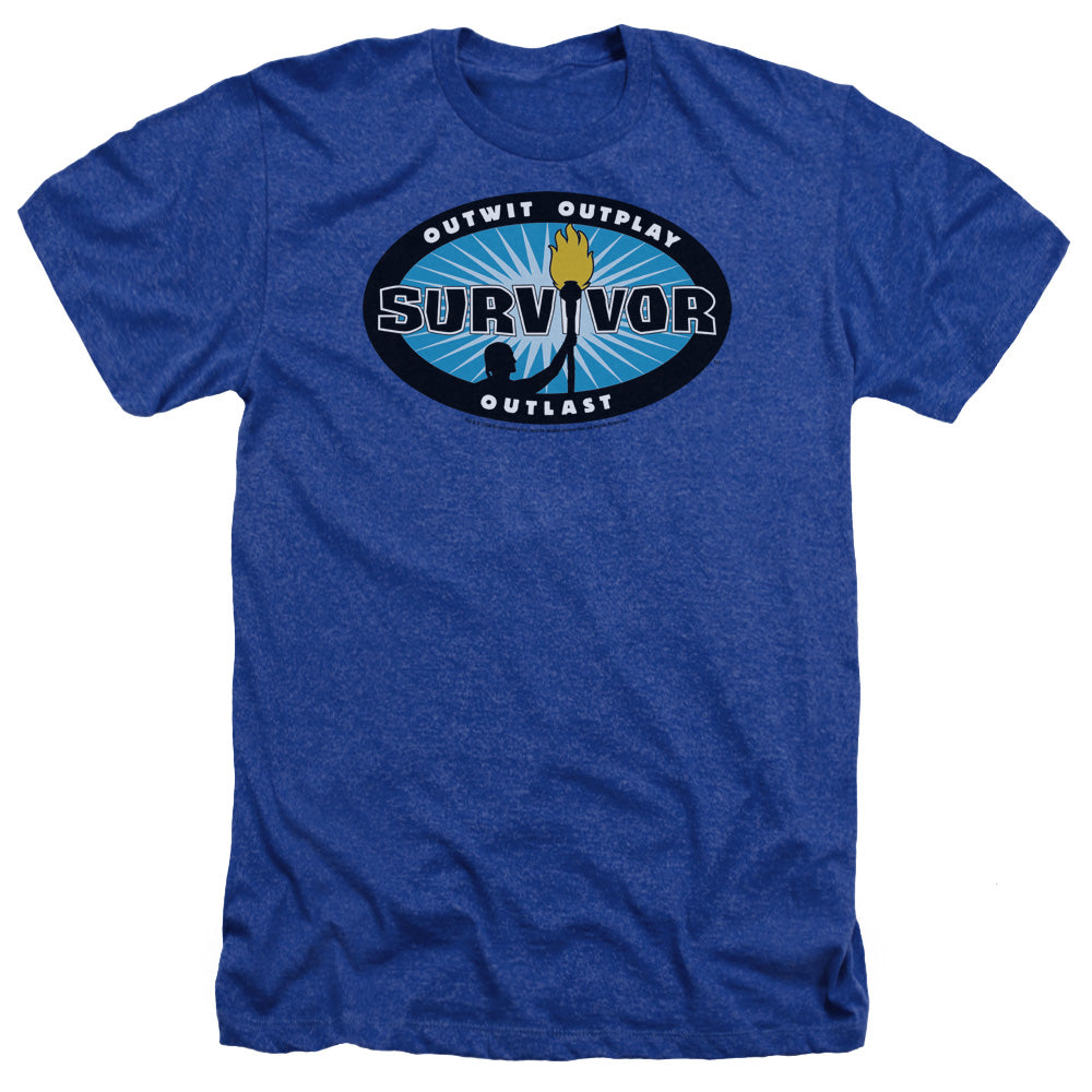 SURVIVOR/BLUE BURST - ADULT HEATHER - ROYAL BLUE