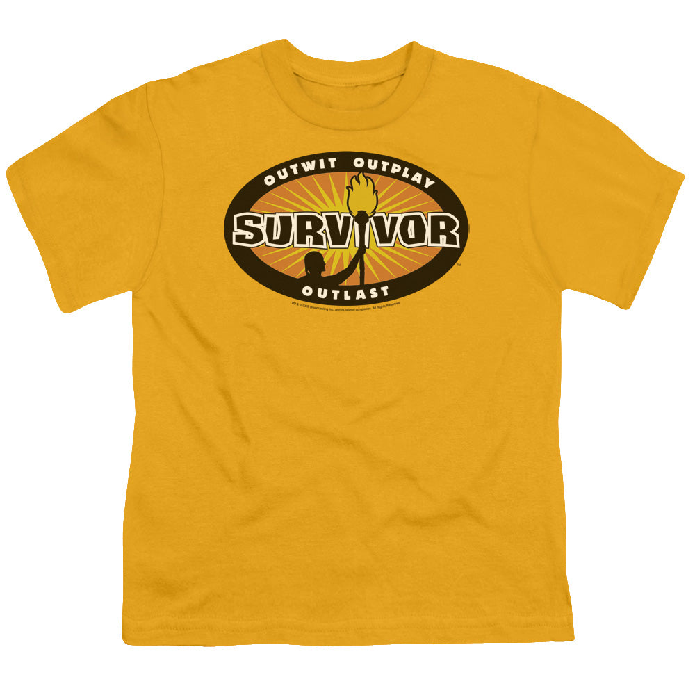 SURVIVOR/GOLD BURST - S/S YOUTH 18/1 - GOLD