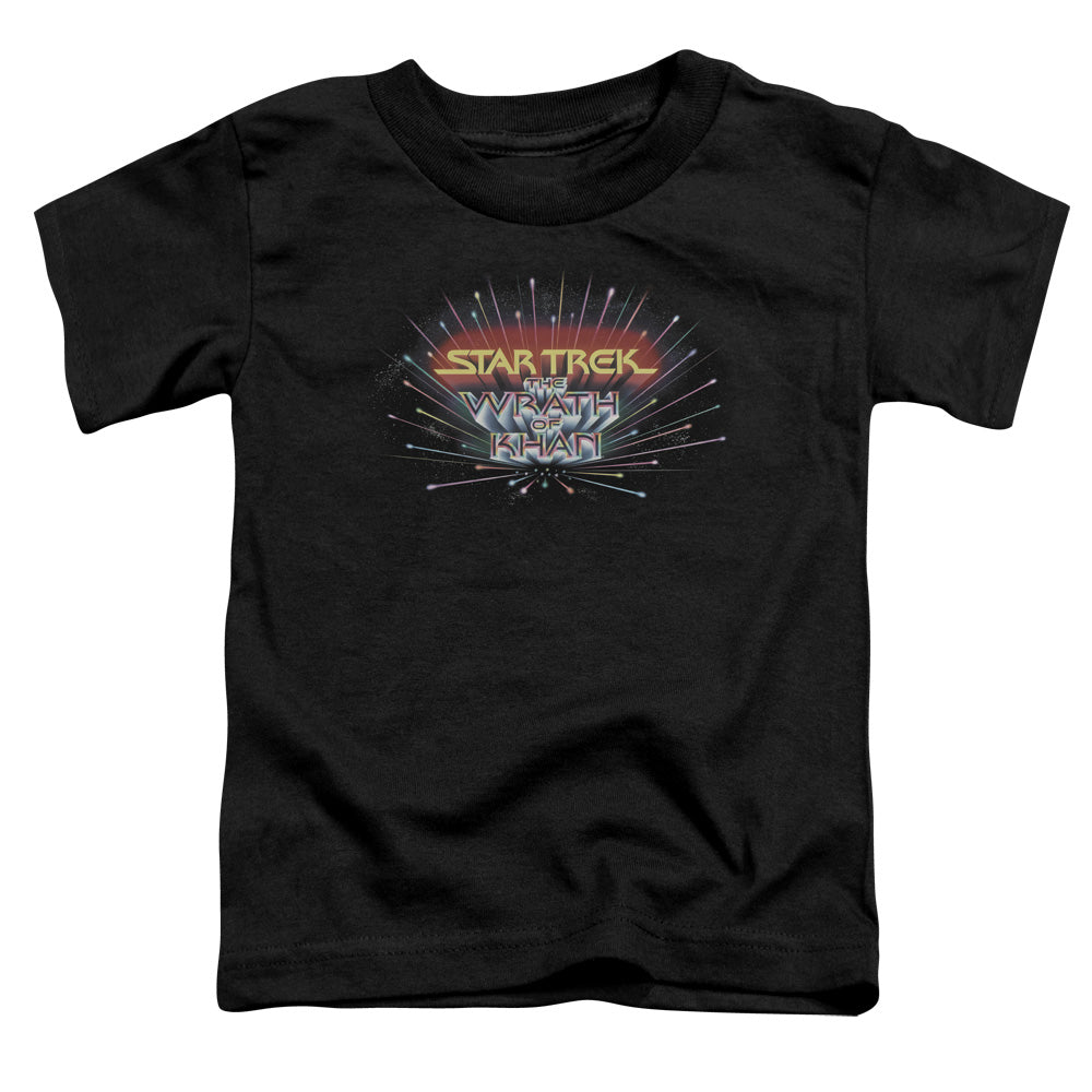 STAR TREK/KHAN LOGO - S/S TODDLER TEE - BLACK