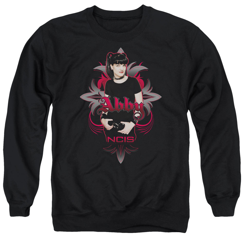 NCIS/ABBY GOTHIC - ADULT CREWNECK SWEATSHIRT - BLACK