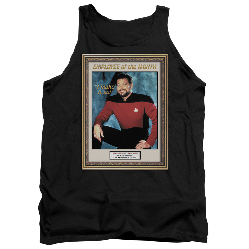 STAR TREK/EMPLOYEE OF MONTH - ADULT TANK - BLACK