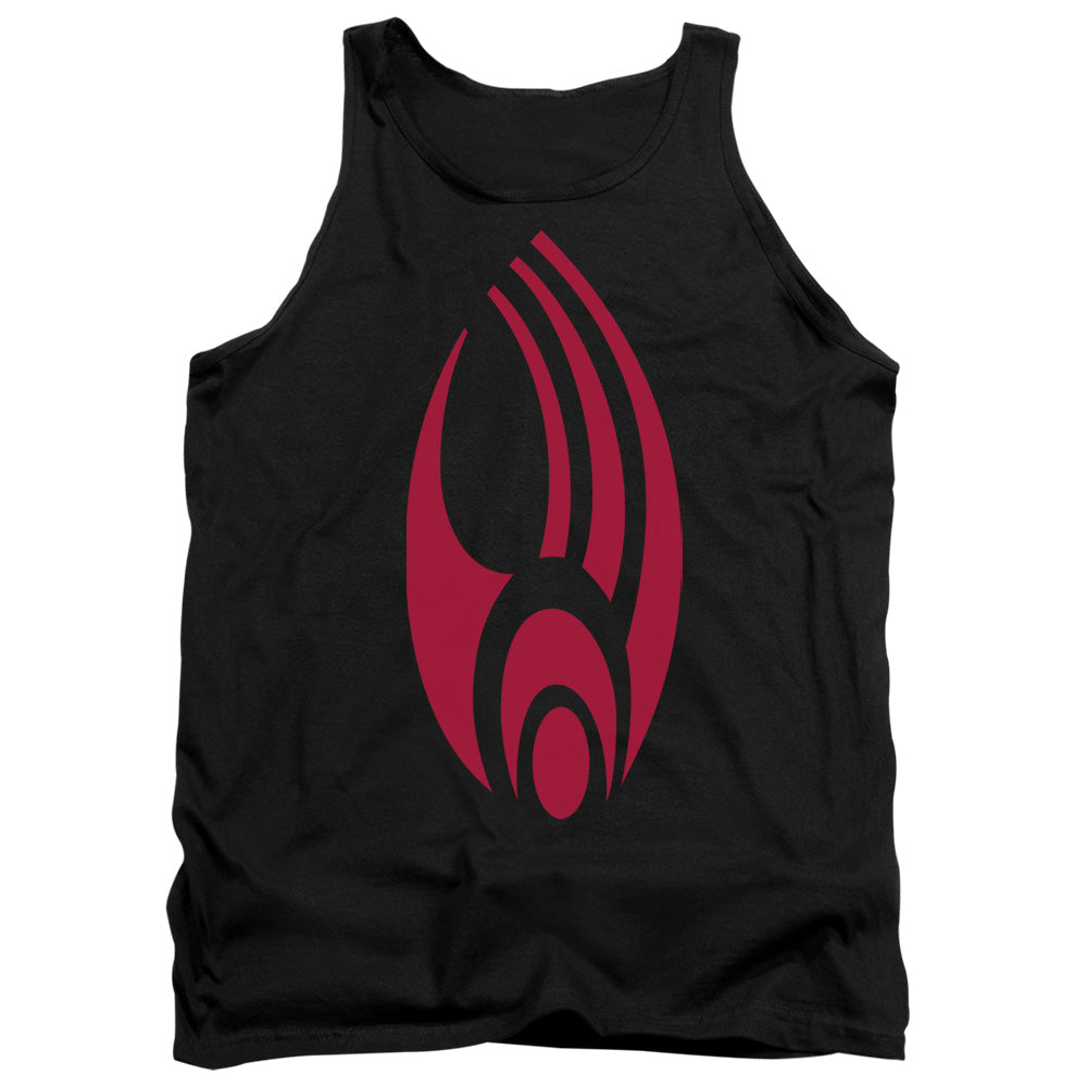 STAR TREK/BORG LOGO - ADULT TANK - BLACK
