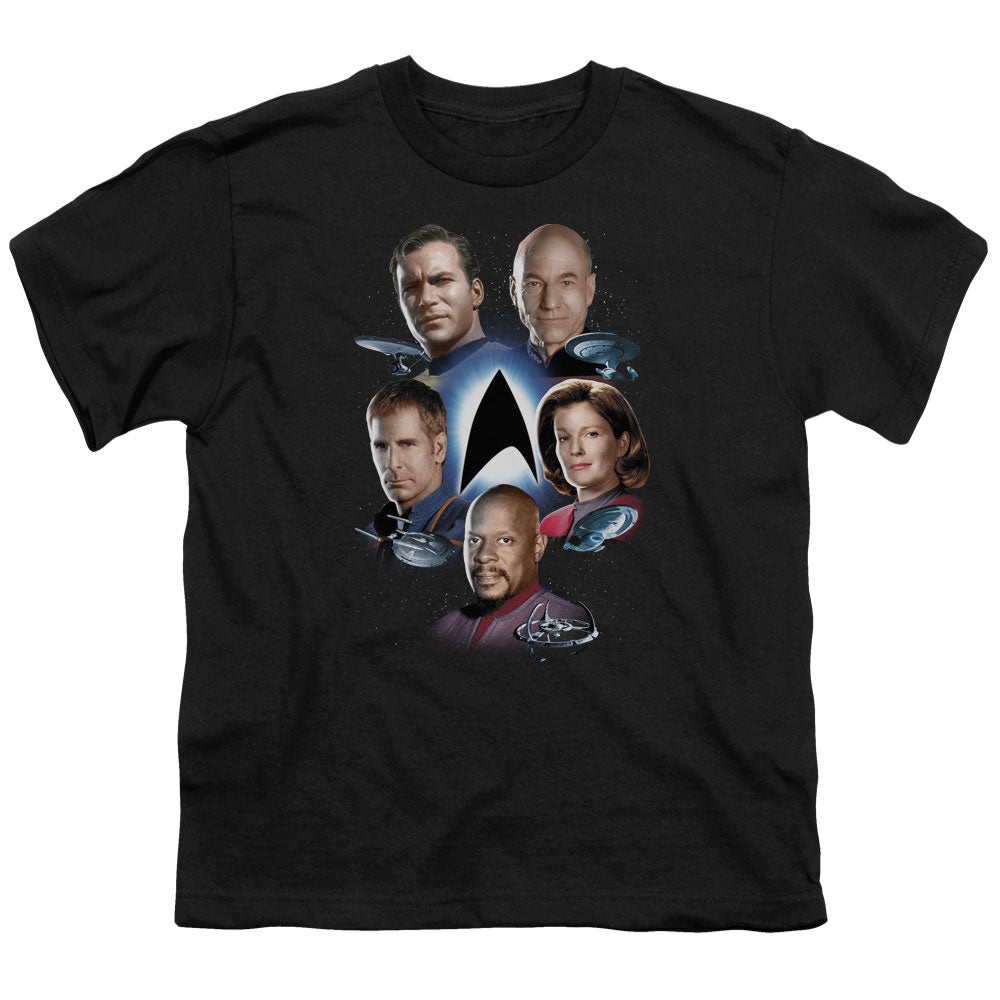 STAR TREK/STARFLEETS FINEST - S/S YOUTH 18/1 - BLACK