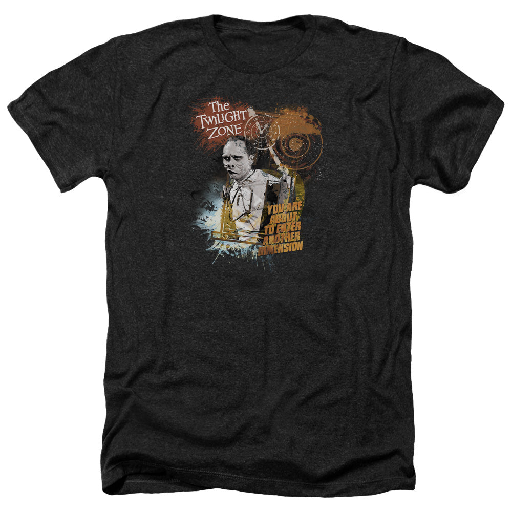 TWILIGHT ZONE/ENTER AT OWN RISK - ADULT HEATHER - BLACK