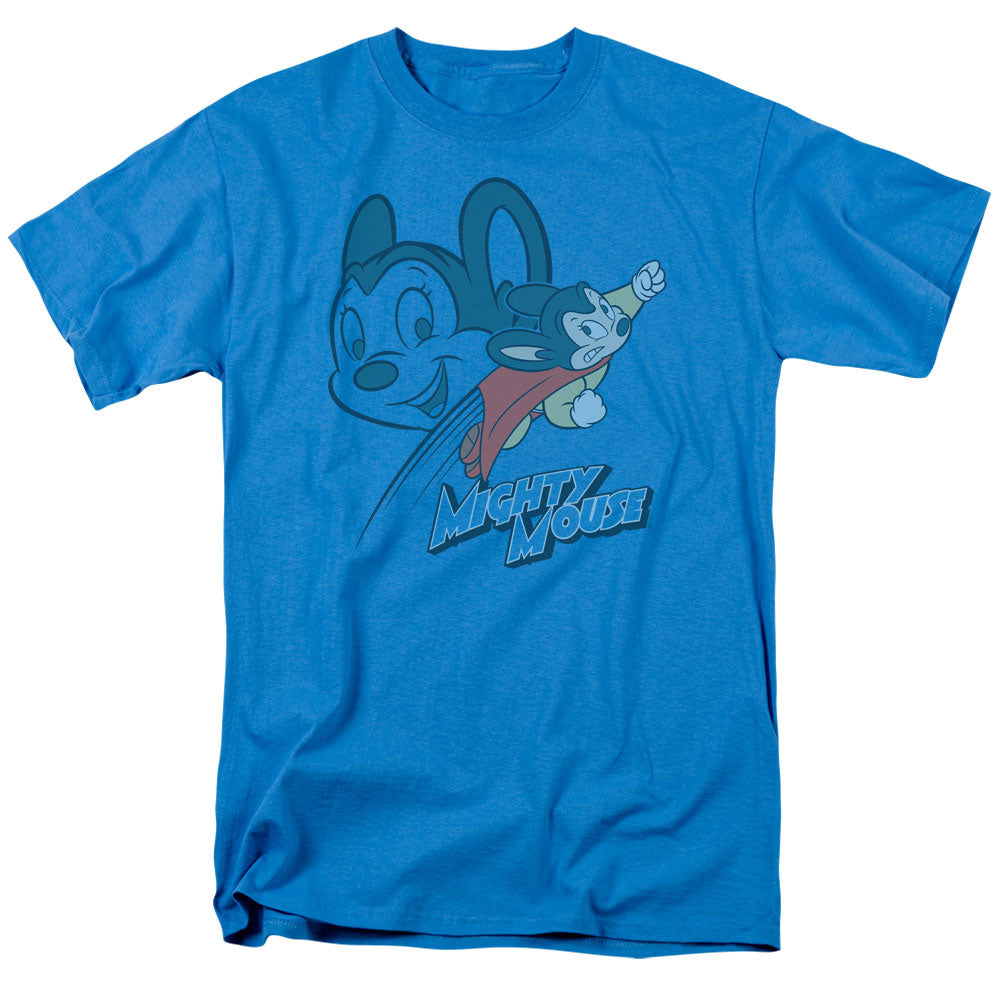 MIGHTY MOUSE/DOUBLE MOUSE - S/S ADULT 18/1 - TURQUOISE