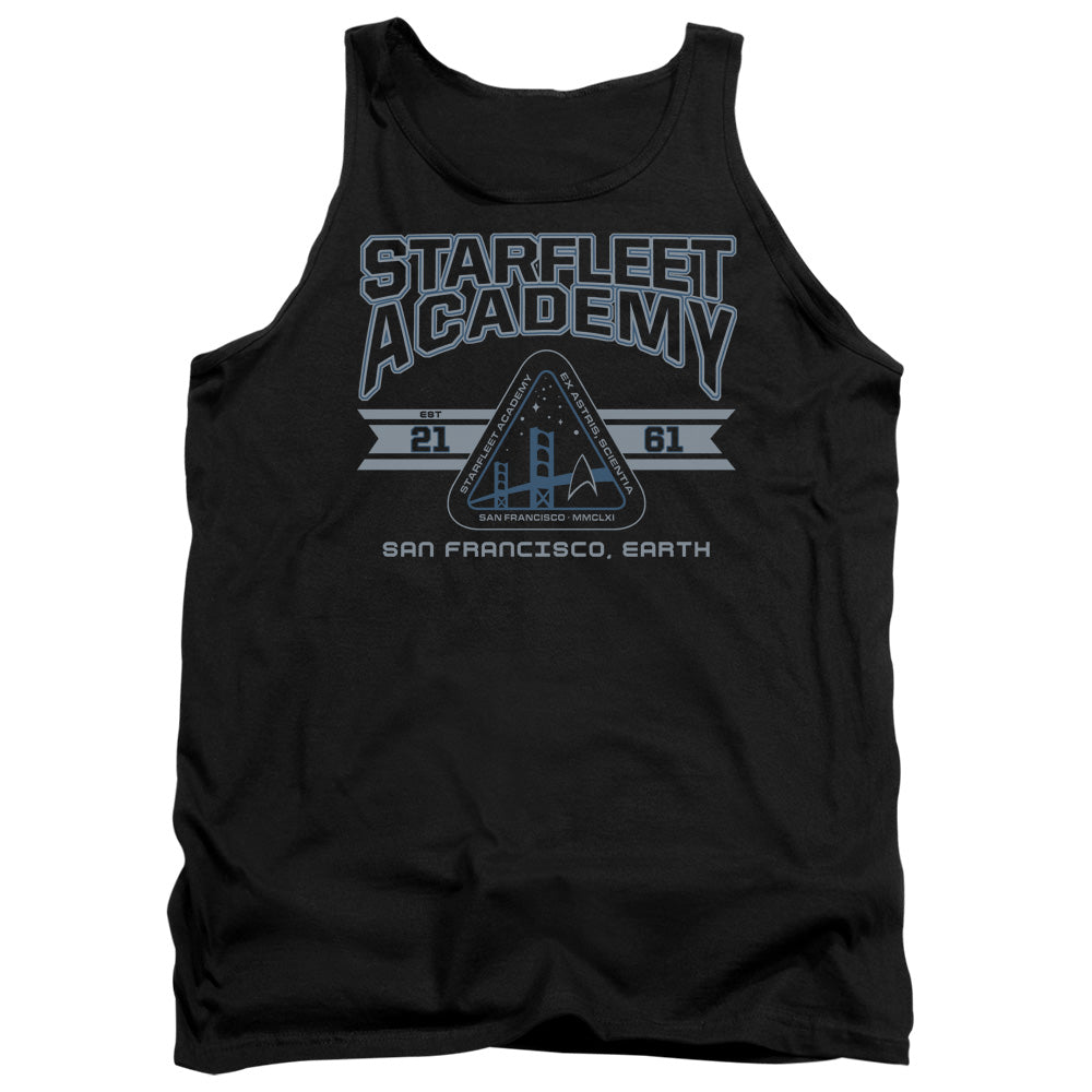 STAR TREK/STARFLEET ACADEMY EARTH - ADULT TANK - BLACK