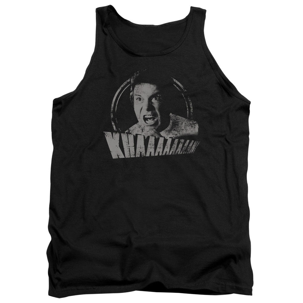 STAR TREK/KHAN DISTRESSED - ADULT TANK - BLACK