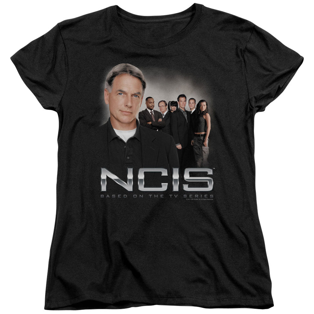 NCIS/INVESTIGATORS - S/S WOMENS TEE - BLACK