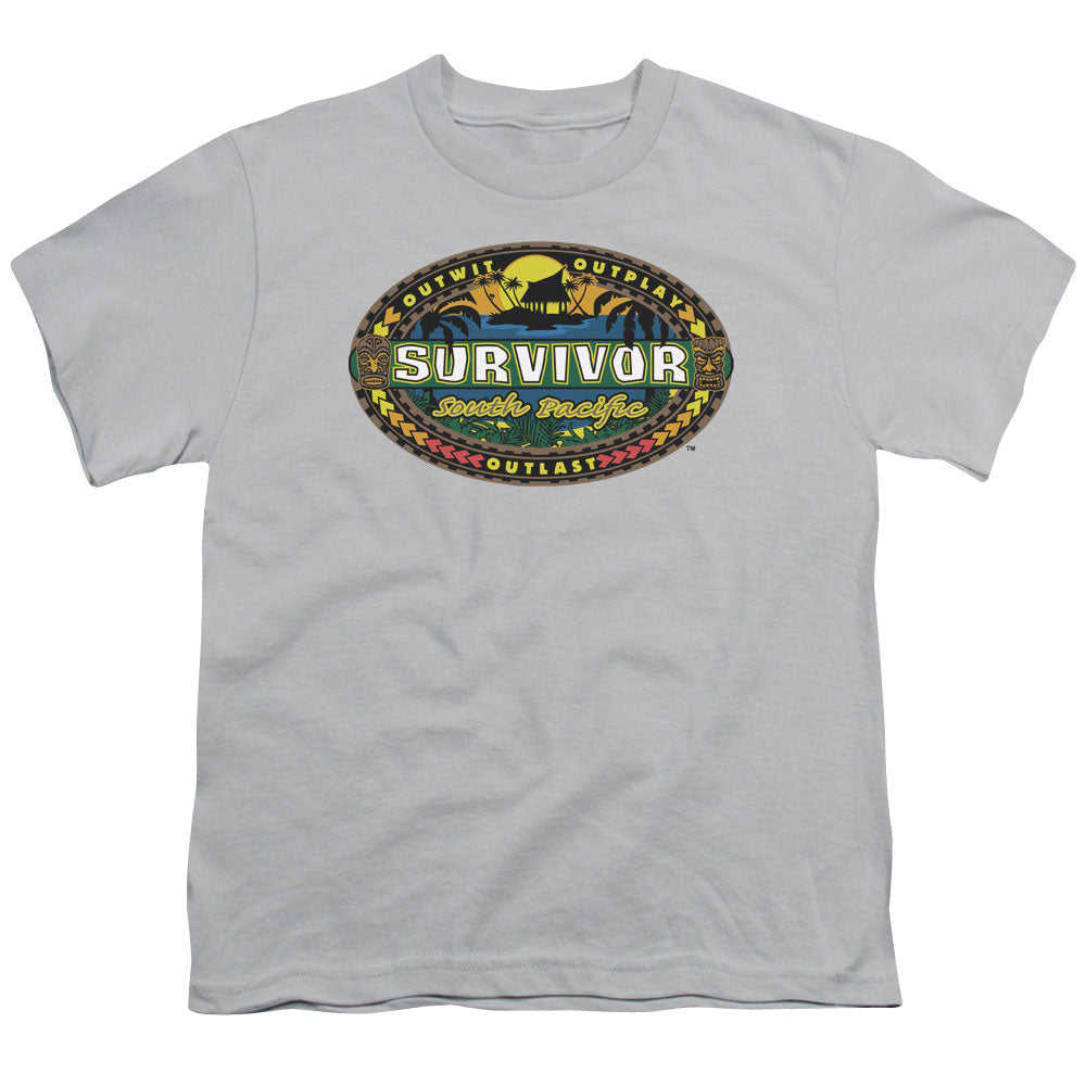 SURVIVOR/SOUTH PACIFIC - S/S YOUTH 18/1 - SILVER