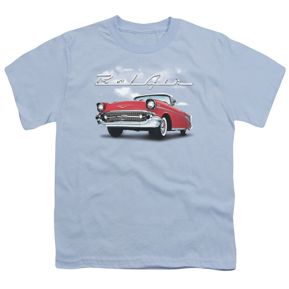 CHEVROLET/BEL AIR CLOUDS - S/S YOUTH 18/1 - LIGHT BLUE
