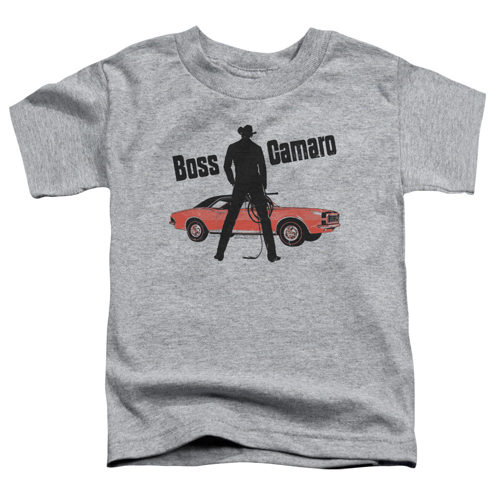 CHEVROLET/BOSS - S/S TODDLER TEE - ATHLETIC HEATHER