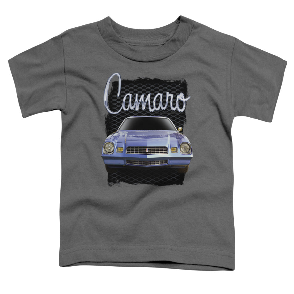 CHEVROLET/YELLOW CAMARO - S/S TODDLER TEE - CHARCOAL