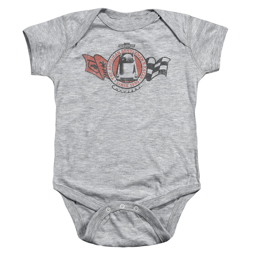 CHEVROLET/GENTLEMENS RACER - INFANT SNAPSUIT - ATHLETIC HEATHER