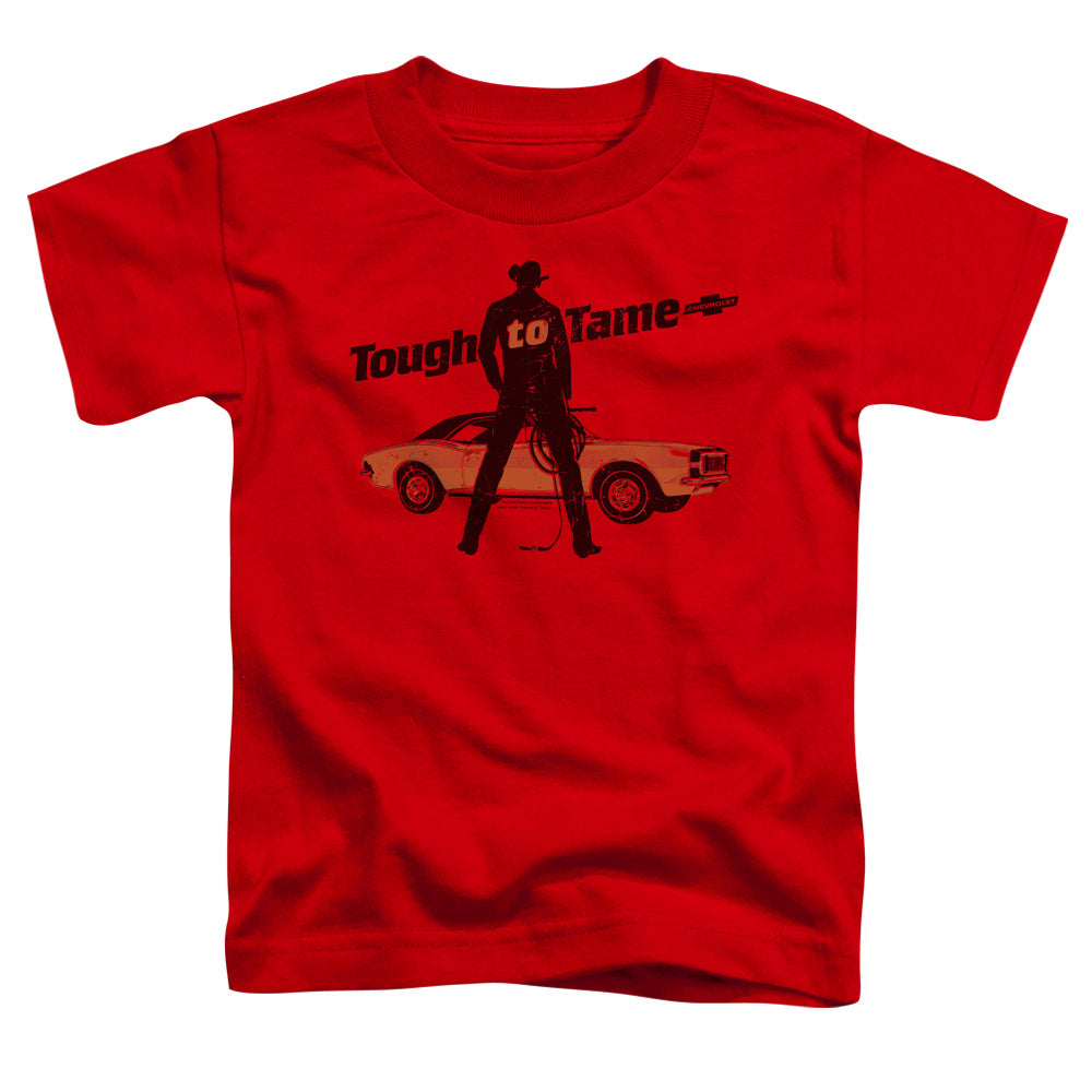 CHEVROLET/TOUGH TO TAME - S/S TODDLER TEE - RED