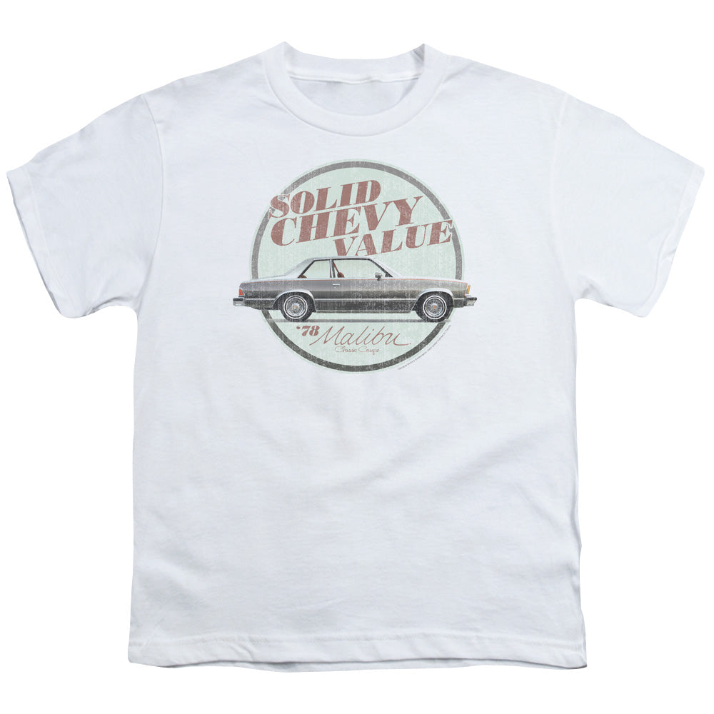 CHEVROLET/DO THE BU - S/S YOUTH 18/1 - WHITE