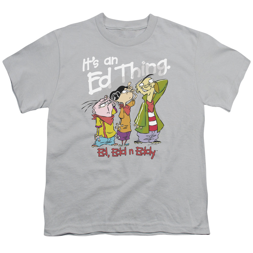 ED EDD EDDY/ITS AN ED THING - S/S YOUTH 18/1 - SILVER