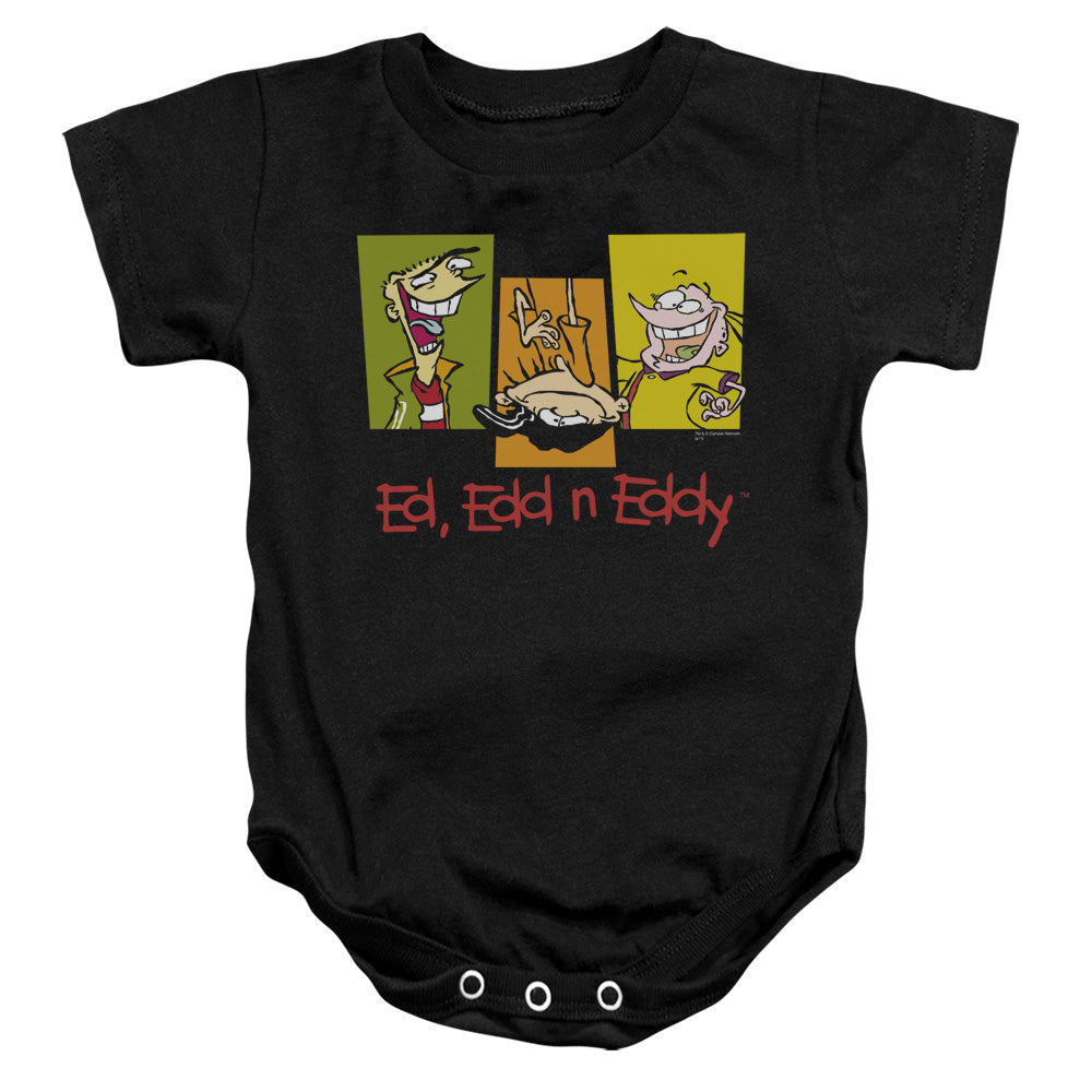ED EDD EDDY/3 EDS - INFANT SNAPSUIT - BLACK