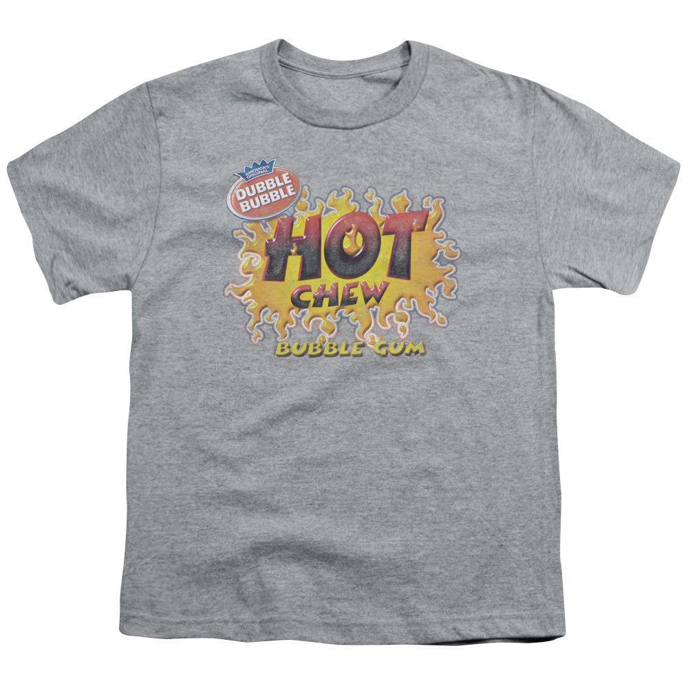 DUBBLE BUBBLE/HOT CHEW - S/S YOUTH 18/1 - ATHLETIC HEATHER